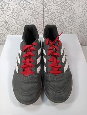 Adidas Soccer Cleats Shoes Size 5 Kids Youth Goletto VI FG  Black/White/Red